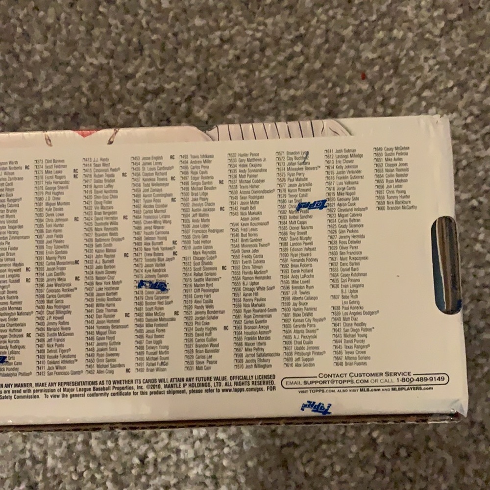 Topps Complete Set 2010 - Picture 5 of 6